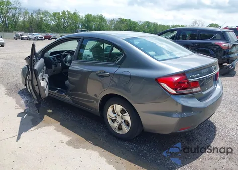 2013 Honda Civic Lx from USA, damaged, VIN 19XFB2F53DE041982